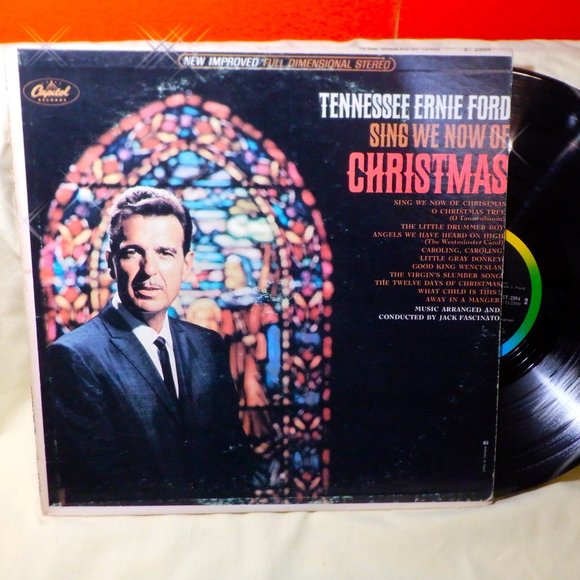 ~~~ TENNEESSEE ERNIE FORD ~~~ Sing We Now of CHRISTMAS - Picture 1 of 2